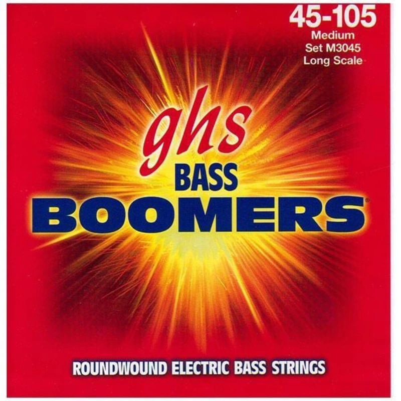 Box Bass String GHS M3045 Bass Boomers Electric Bass Guitar Strings - Medium - Open Box ...